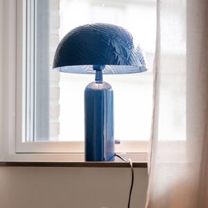 PR Home Carter stolová lampa z kovu, modrá