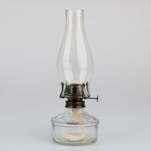 Petrolejová lampa číra, 11,5 x 30 cm