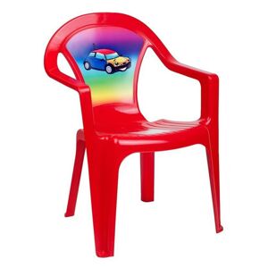 Star Plus Detská záhradná stolička, červená
